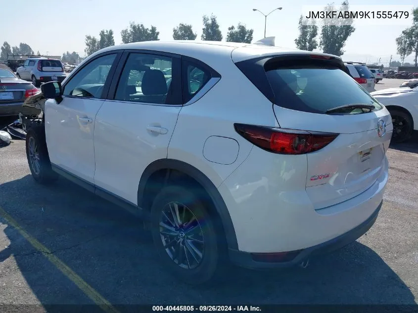 2019 Mazda Cx-5 Sport VIN: JM3KFABM9K1555479 Lot: 40445805