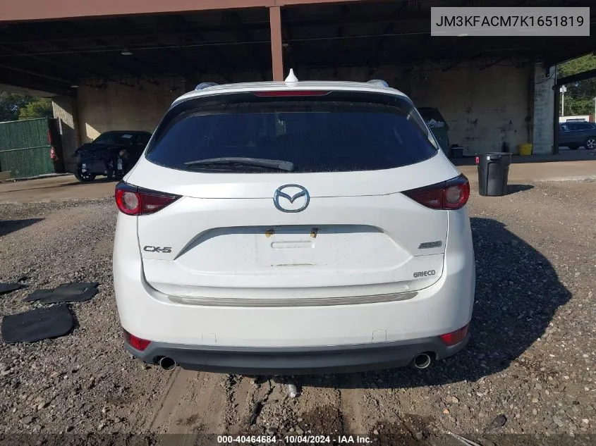 JM3KFACM7K1651819 2019 Mazda Cx-5 Touring