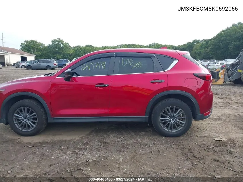 2019 Mazda Cx-5 Touring VIN: JM3KFBCM8K0692066 Lot: 40465463