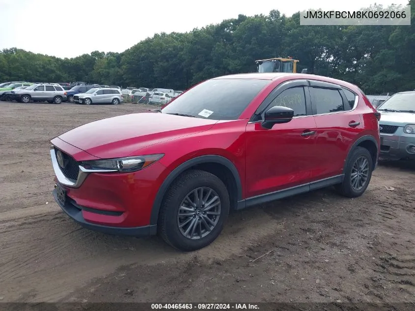 2019 Mazda Cx-5 Touring VIN: JM3KFBCM8K0692066 Lot: 40465463