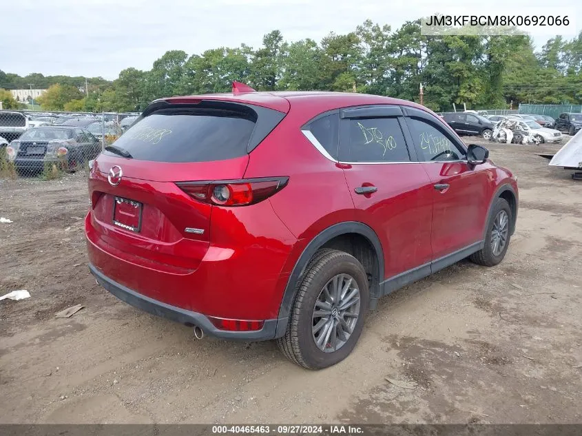 2019 Mazda Cx-5 Touring VIN: JM3KFBCM8K0692066 Lot: 40465463