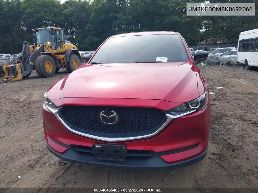 2019 Mazda Cx-5 Touring VIN: JM3KFBCM8K0692066 Lot: 40465463