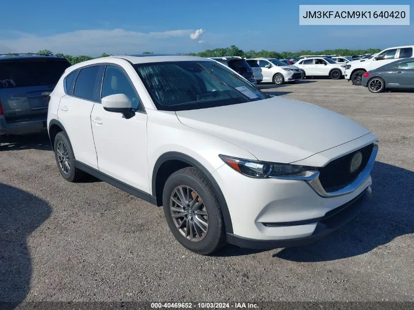 2019 Mazda Cx-5 Touring VIN: JM3KFACM9K1640420 Lot: 40469652