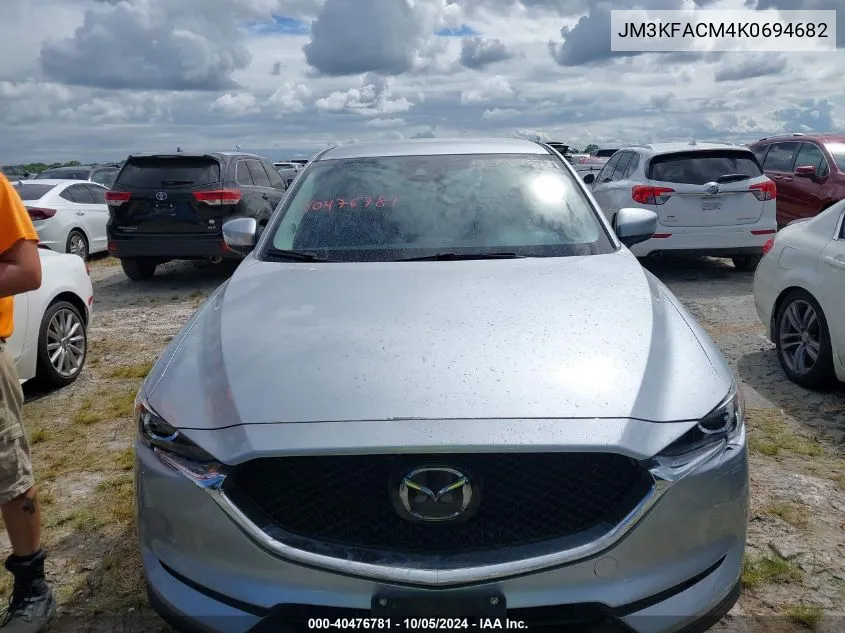 2019 Mazda Cx-5 Touring VIN: JM3KFACM4K0694682 Lot: 40476781