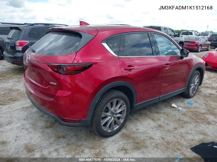 JM3KFADM1K1512168 2019 Mazda Cx-5 Grand Touring