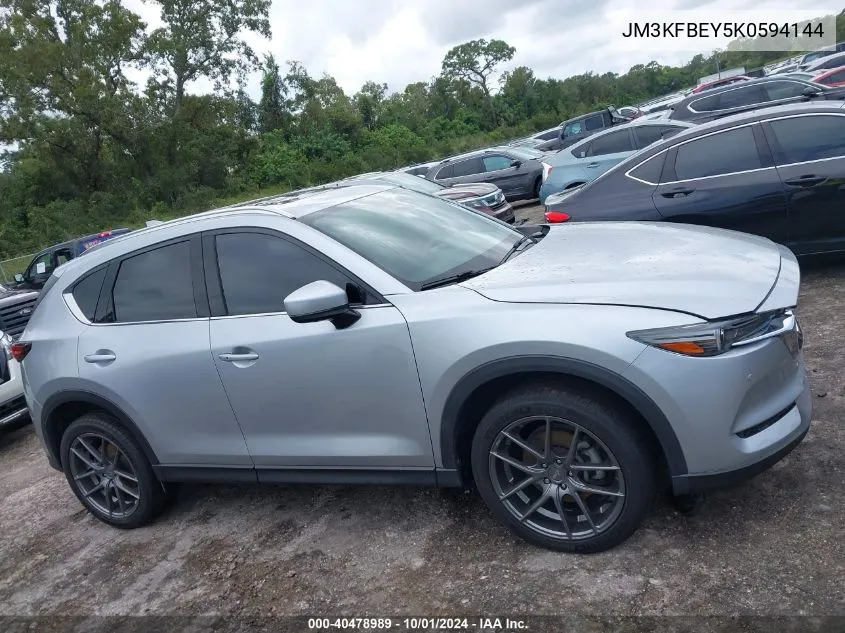 JM3KFBEY5K0594144 2019 Mazda Cx-5 Signature