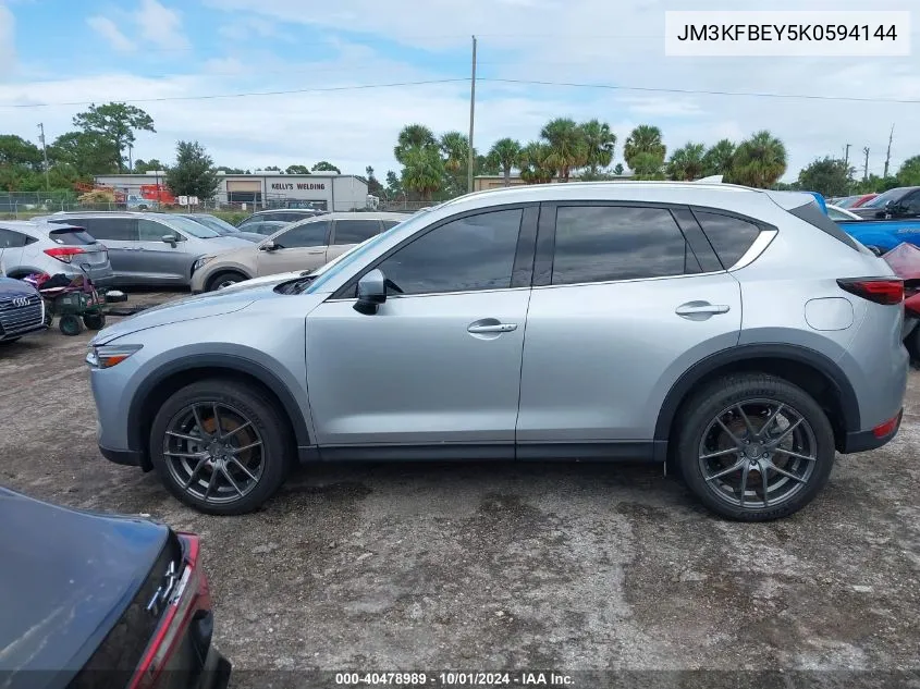 JM3KFBEY5K0594144 2019 Mazda Cx-5 Signature