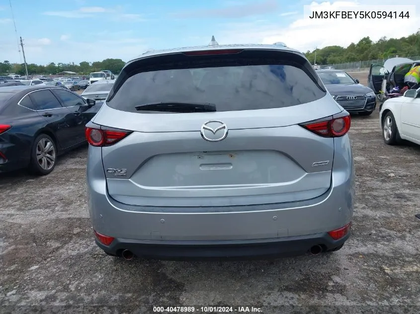 JM3KFBEY5K0594144 2019 Mazda Cx-5 Signature