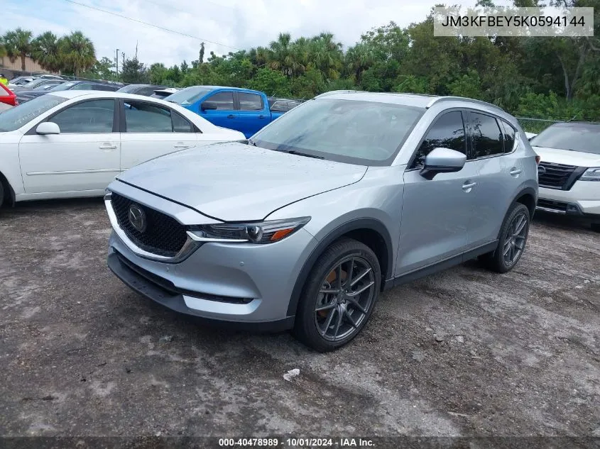 JM3KFBEY5K0594144 2019 Mazda Cx-5 Signature