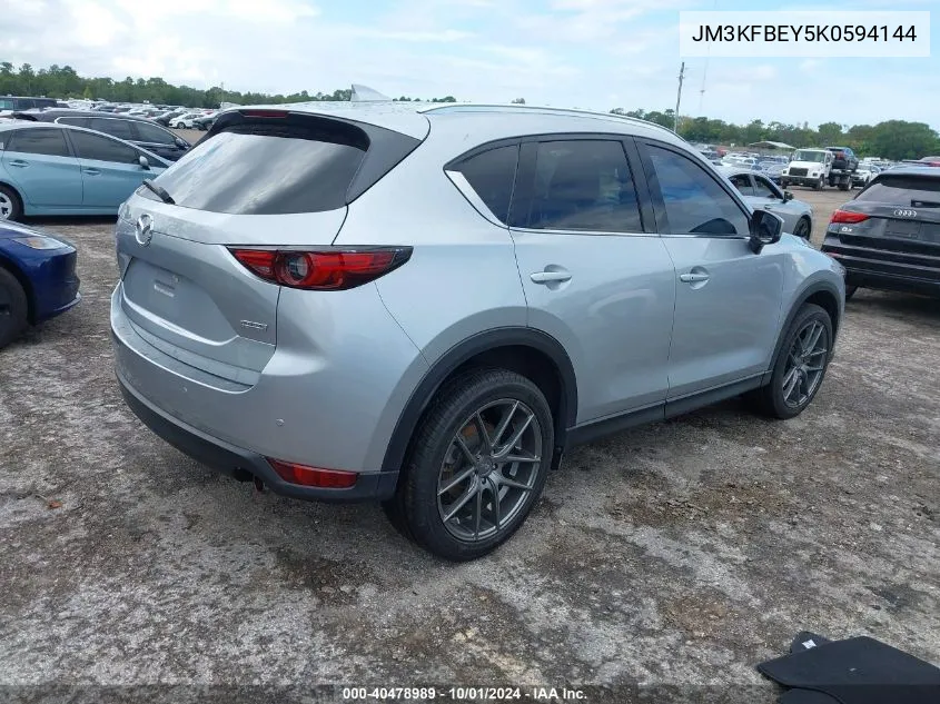 JM3KFBEY5K0594144 2019 Mazda Cx-5 Signature