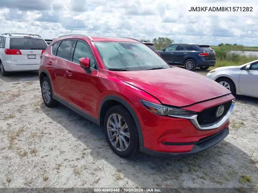 2019 Mazda Cx-5 Grand Touring VIN: JM3KFADM8K1571282 Lot: 40489440