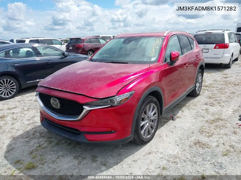 2019 Mazda Cx-5 Grand Touring VIN: JM3KFADM8K1571282 Lot: 40489440