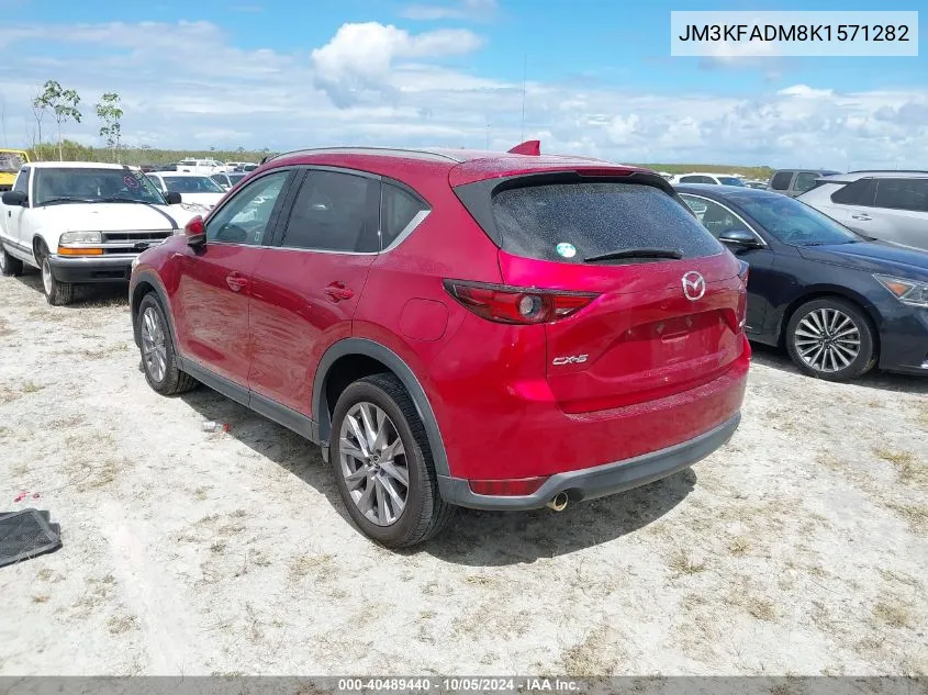 2019 Mazda Cx-5 Grand Touring VIN: JM3KFADM8K1571282 Lot: 40489440