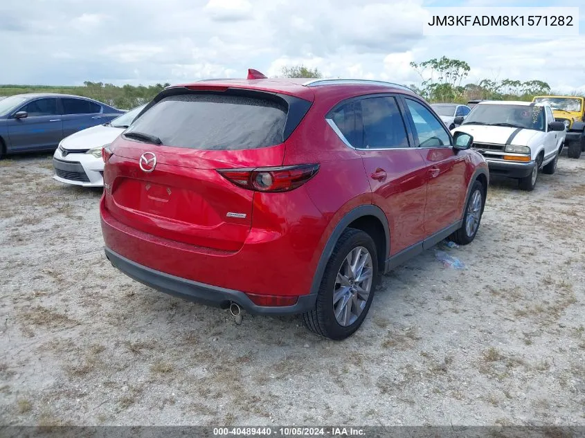 2019 Mazda Cx-5 Grand Touring VIN: JM3KFADM8K1571282 Lot: 40489440