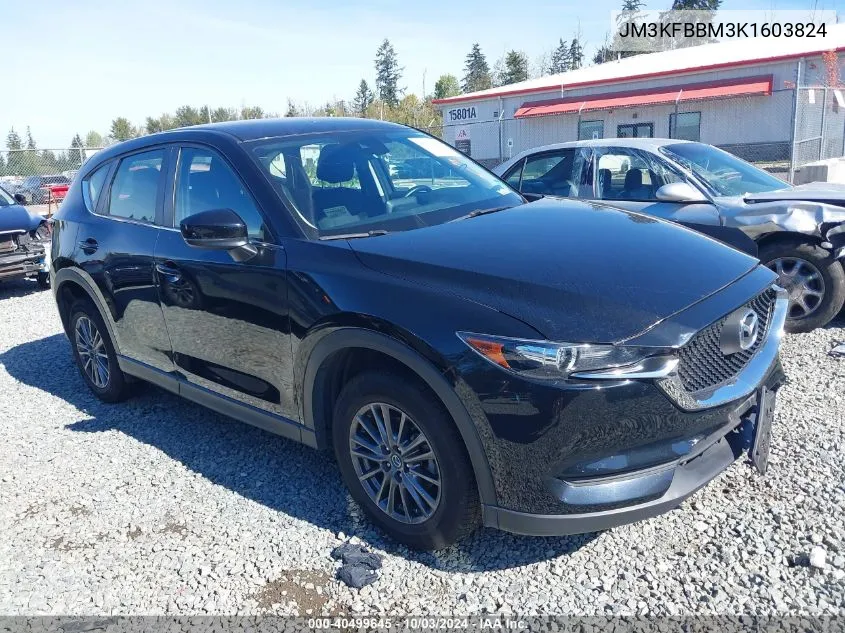 2019 Mazda Cx-5 Sport VIN: JM3KFBBM3K1603824 Lot: 40499645