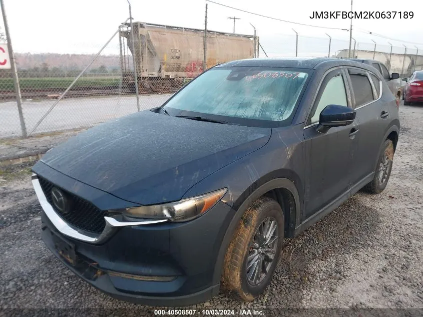 JM3KFBCM2K0637189 2019 Mazda Cx-5 Touring