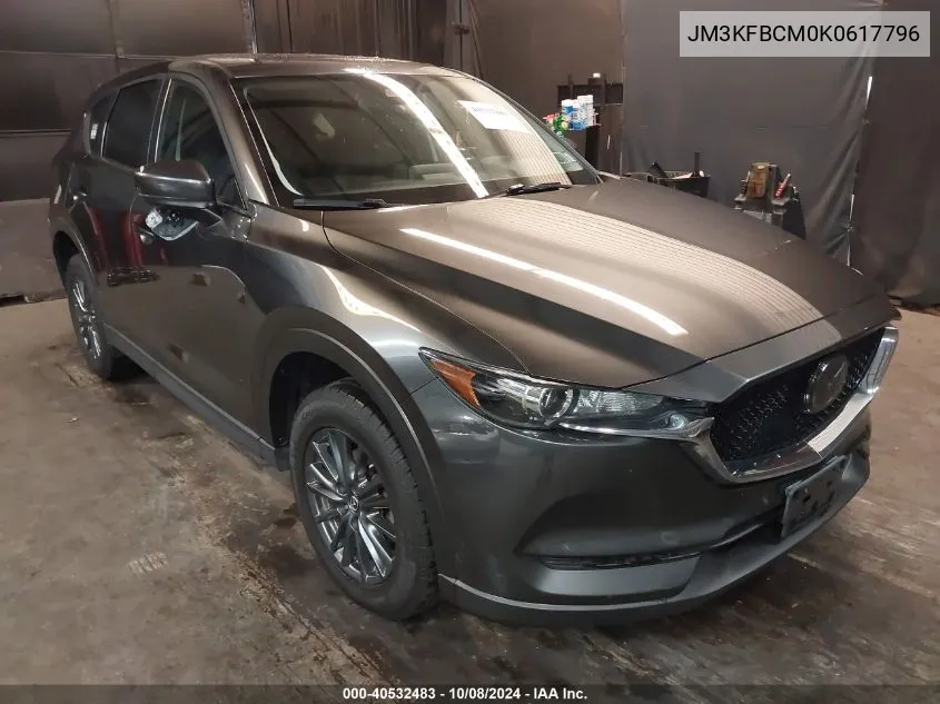 2019 Mazda Cx-5 Touring VIN: JM3KFBCM0K0617796 Lot: 40532483