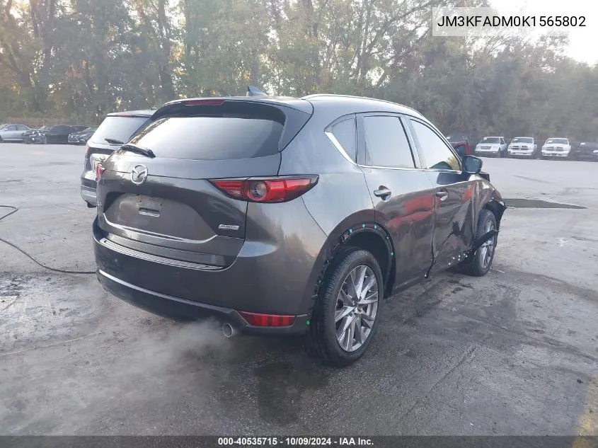 JM3KFADM0K1565802 2019 Mazda Cx-5 Grand Touring