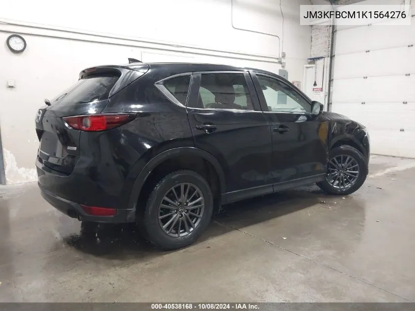 2019 Mazda Cx-5 Touring VIN: JM3KFBCM1K1564276 Lot: 40538168