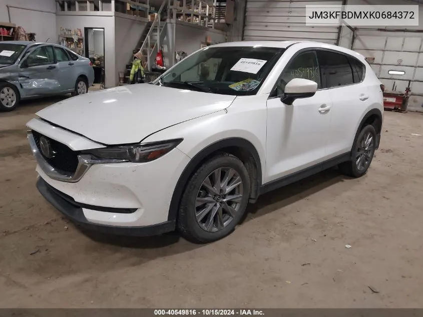 2019 Mazda Cx-5 Grand Touring VIN: JM3KFBDMXK0684372 Lot: 40549816