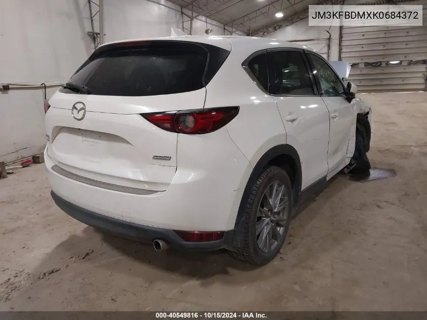 2019 Mazda Cx-5 Grand Touring VIN: JM3KFBDMXK0684372 Lot: 40549816