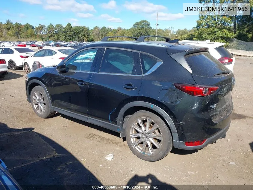 2019 Mazda Cx-5 Grand Touring VIN: JM3KFBDM5K1641956 Lot: 40558605