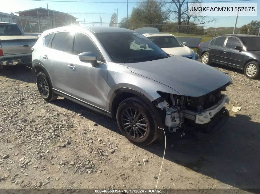 2019 Mazda Cx-5 Touring VIN: JM3KFACM7K1552675 Lot: 40569394