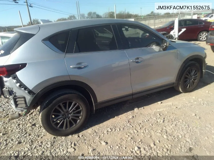 2019 Mazda Cx-5 Touring VIN: JM3KFACM7K1552675 Lot: 40569394