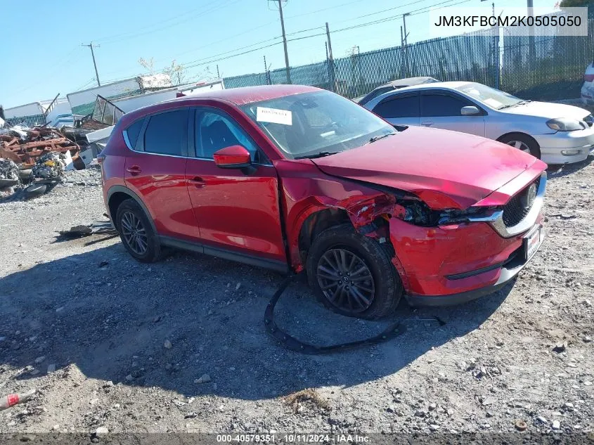 2019 Mazda Cx-5 Touring VIN: JM3KFBCM2K0505050 Lot: 40579351