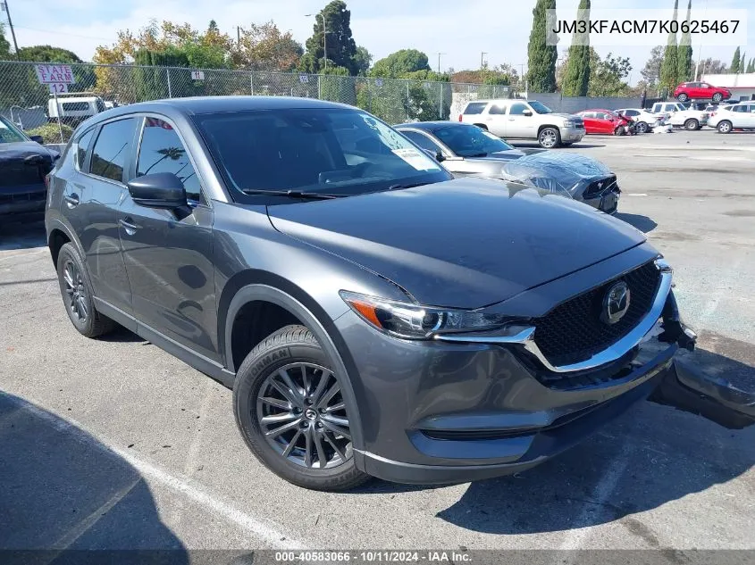 2019 Mazda Cx-5 Touring VIN: JM3KFACM7K0625467 Lot: 40583066