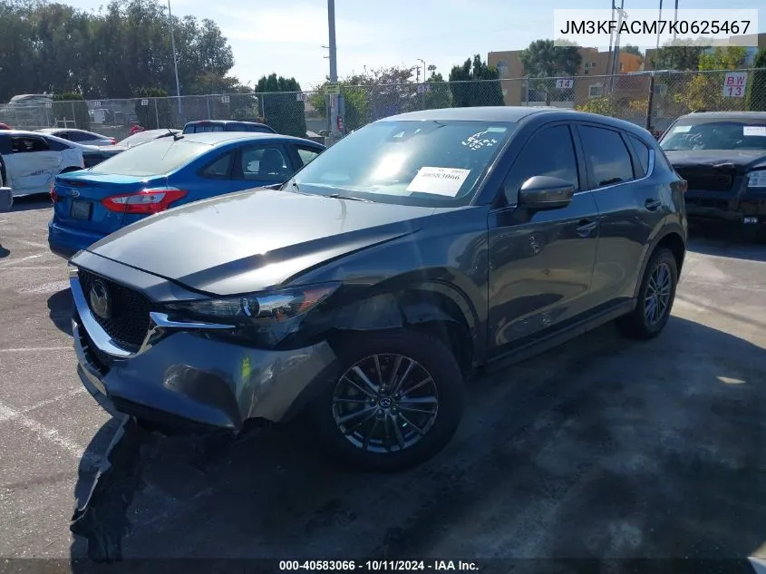 2019 Mazda Cx-5 Touring VIN: JM3KFACM7K0625467 Lot: 40583066