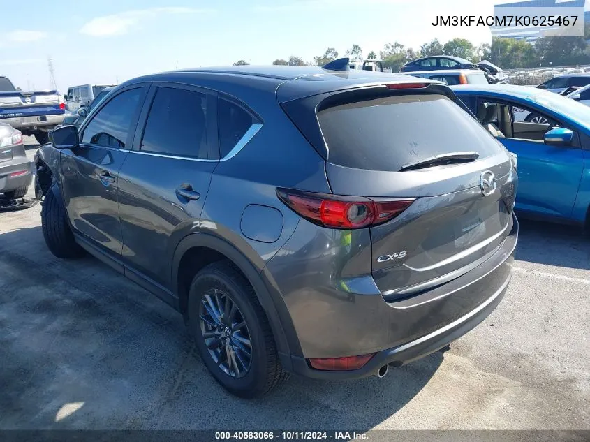 2019 Mazda Cx-5 Touring VIN: JM3KFACM7K0625467 Lot: 40583066