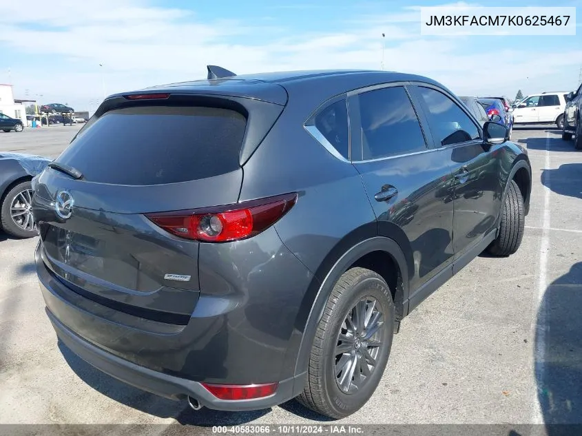 2019 Mazda Cx-5 Touring VIN: JM3KFACM7K0625467 Lot: 40583066