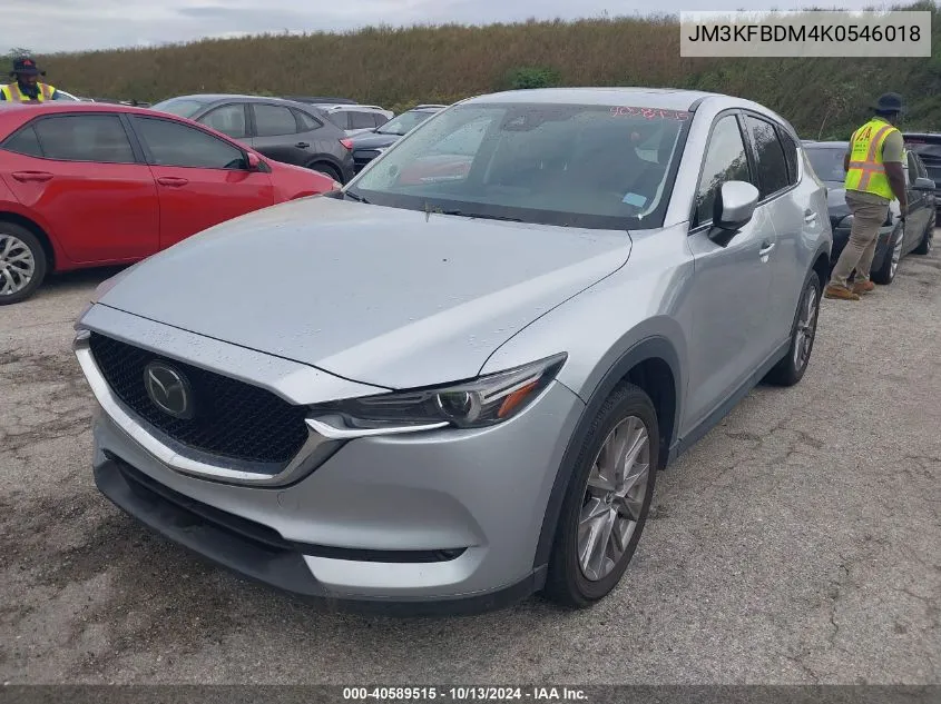 2019 Mazda Cx-5 Grand Touring VIN: JM3KFBDM4K0546018 Lot: 40589515