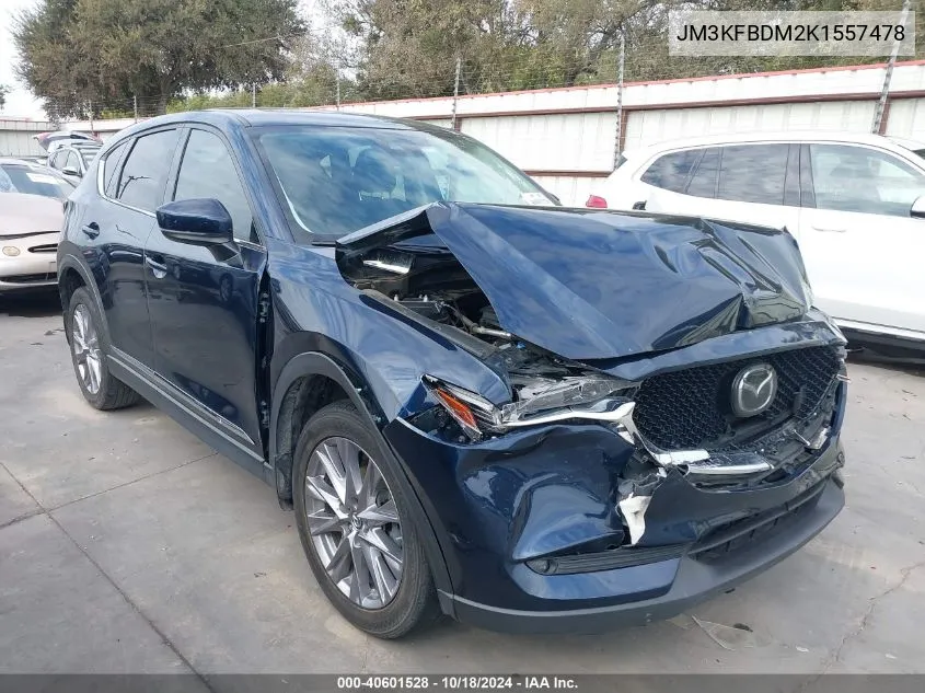 2019 Mazda Cx-5 Grand Touring VIN: JM3KFBDM2K1557478 Lot: 40601528