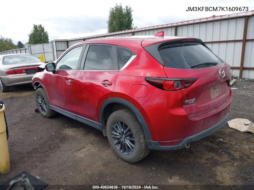 2019 Mazda Cx-5 Touring VIN: JM3KFBCM7K1609673 Lot: 40624636