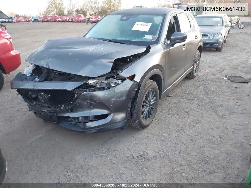 2019 Mazda Cx-5 Touring VIN: JM3KFBCM6K0661432 Lot: 40660205