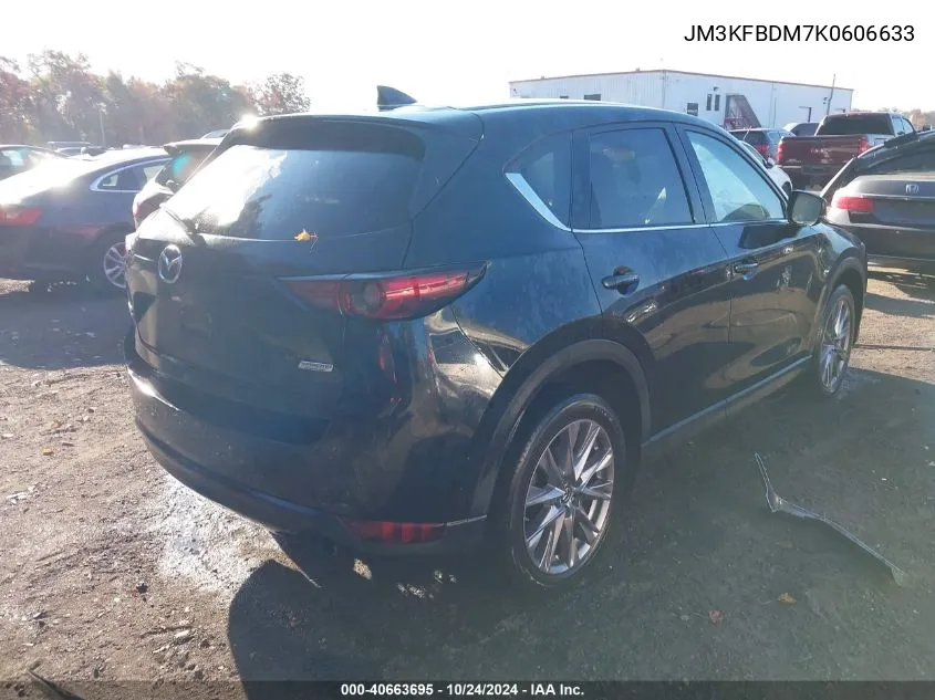 2019 Mazda Cx-5 Grand Touring VIN: JM3KFBDM7K0606633 Lot: 40663695