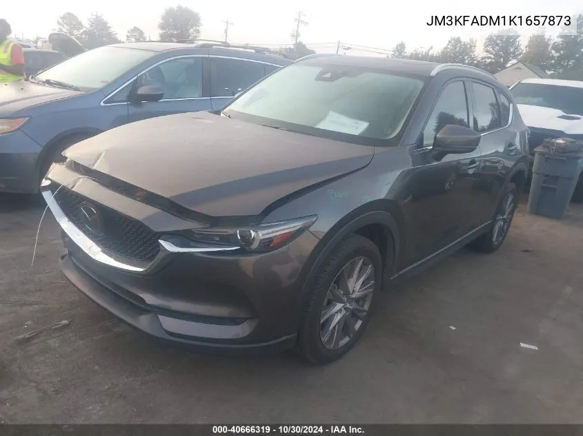 2019 Mazda Cx-5 Grand Touring VIN: JM3KFADM1K1657873 Lot: 40666319