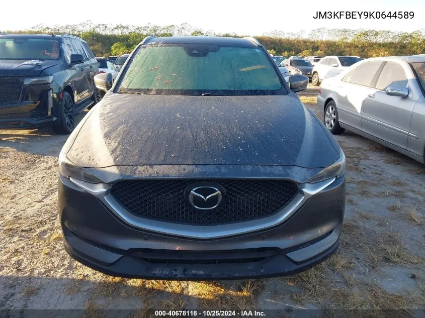 2019 Mazda Cx-5 Signature VIN: JM3KFBEY9K0644589 Lot: 40678118