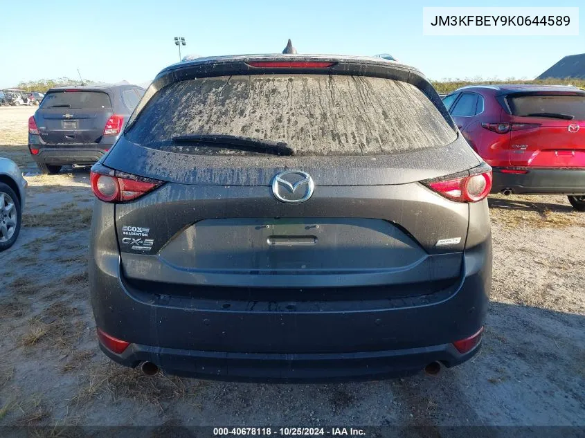 2019 Mazda Cx-5 Signature VIN: JM3KFBEY9K0644589 Lot: 40678118