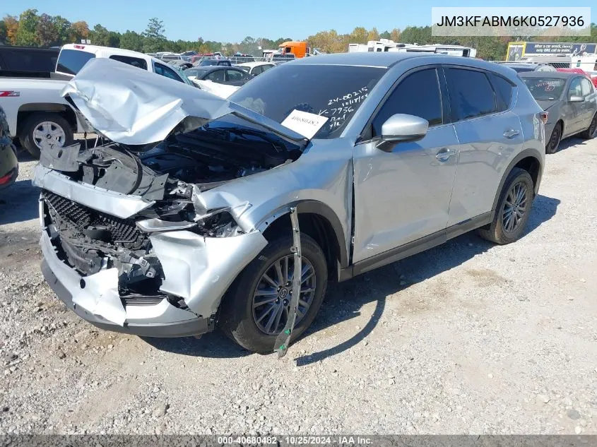 2019 Mazda Cx-5 Sport VIN: JM3KFABM6K0527936 Lot: 40680482