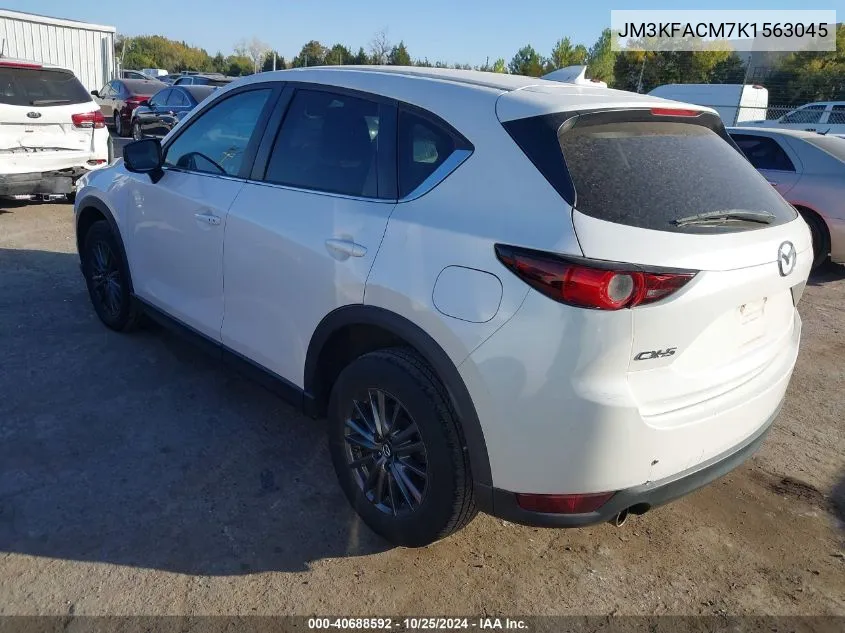 2019 Mazda Cx-5 Touring VIN: JM3KFACM7K1563045 Lot: 40688592