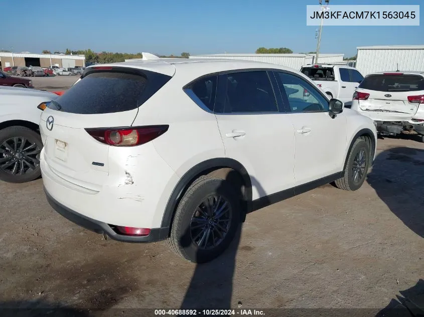 2019 Mazda Cx-5 Touring VIN: JM3KFACM7K1563045 Lot: 40688592