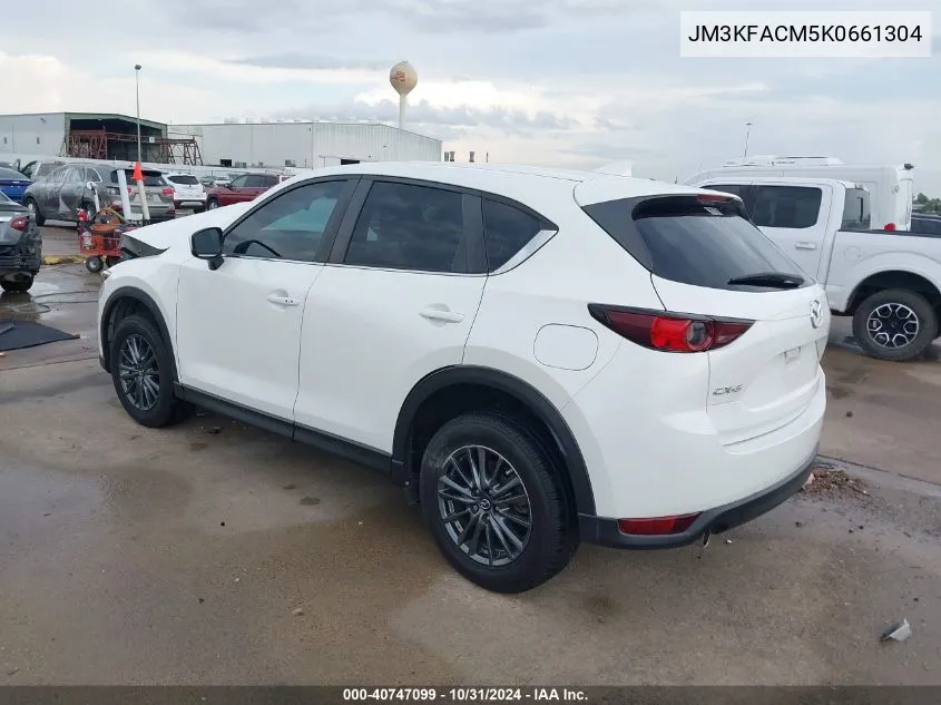 2019 Mazda Cx-5 Touring VIN: JM3KFACM5K0661304 Lot: 40747099