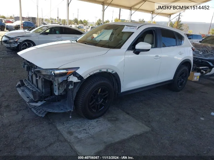 JM3KFBCM9K1514452 2019 Mazda Cx-5 Touring