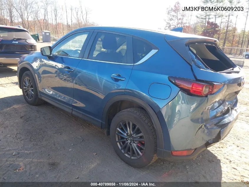 2019 Mazda Cx-5 Touring VIN: JM3KFBCM6K0609203 Lot: 40789858