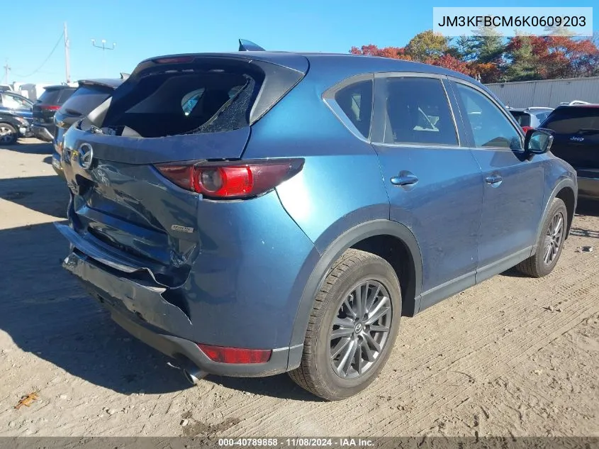 2019 Mazda Cx-5 Touring VIN: JM3KFBCM6K0609203 Lot: 40789858