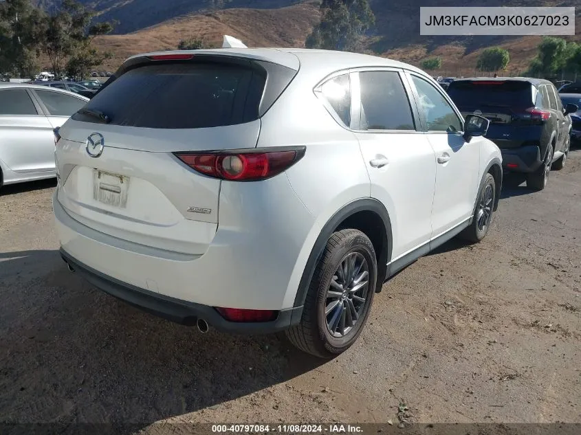 2019 Mazda Cx-5 Touring VIN: JM3KFACM3K0627023 Lot: 40797084