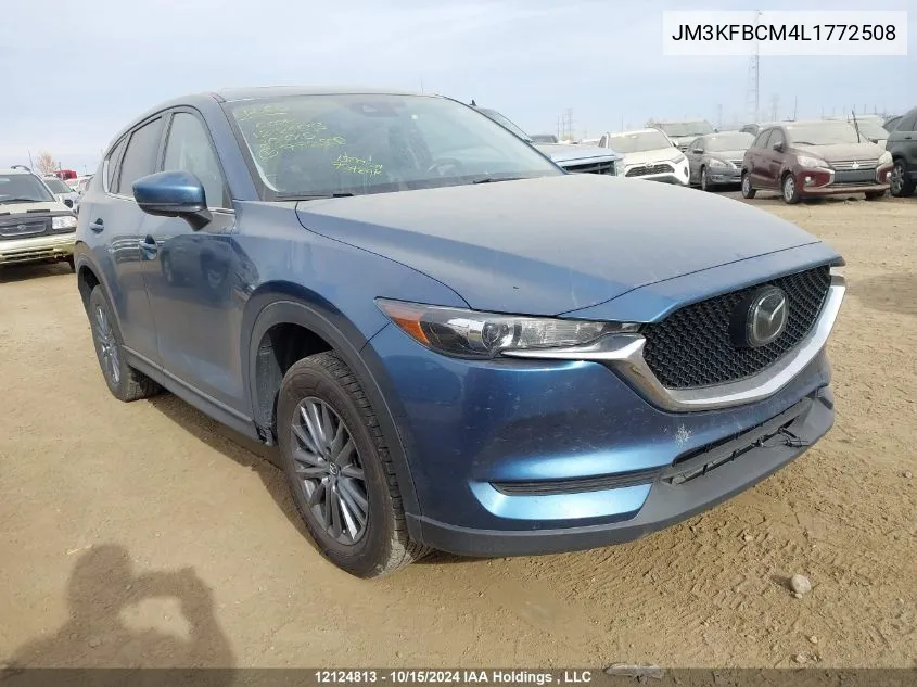 2020 Mazda Cx-5 VIN: JM3KFBCM4L1772508 Lot: 12124813